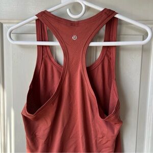 Lululemon Burnt Orange Tank Top